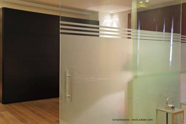 Satin - Glasveredelung Glastüre