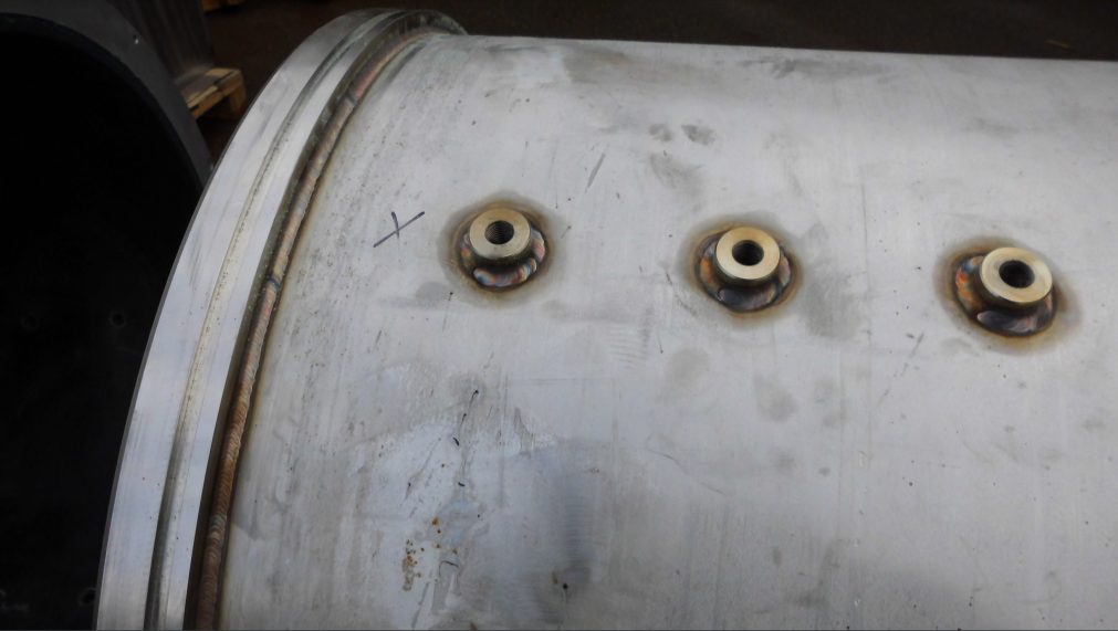 Metallstrahlen Vorher