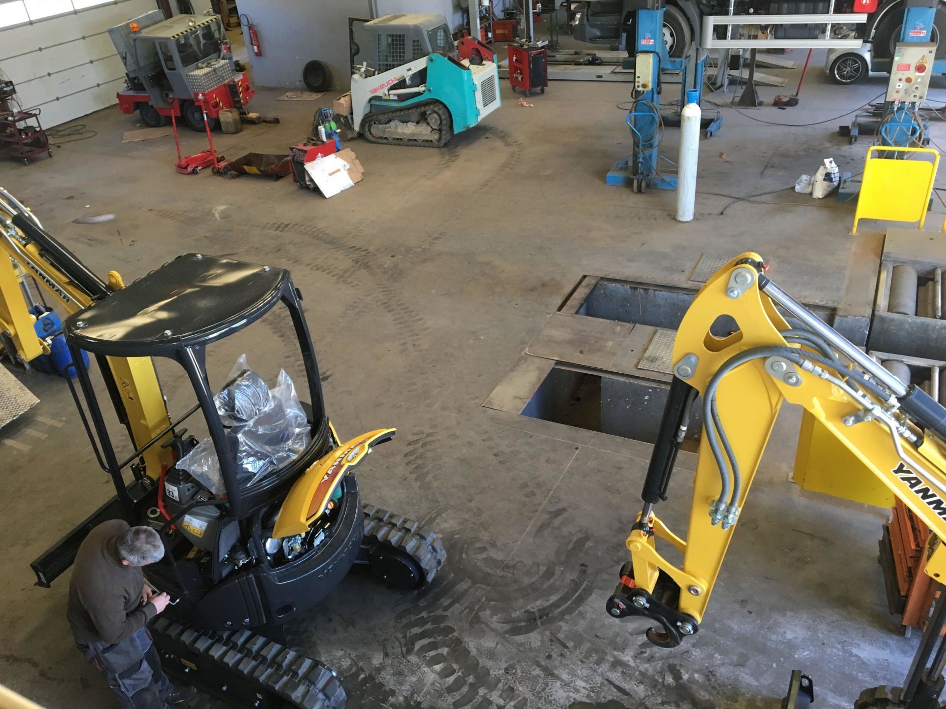 Atelier d'entretien et réparation de véhicules Yanmar