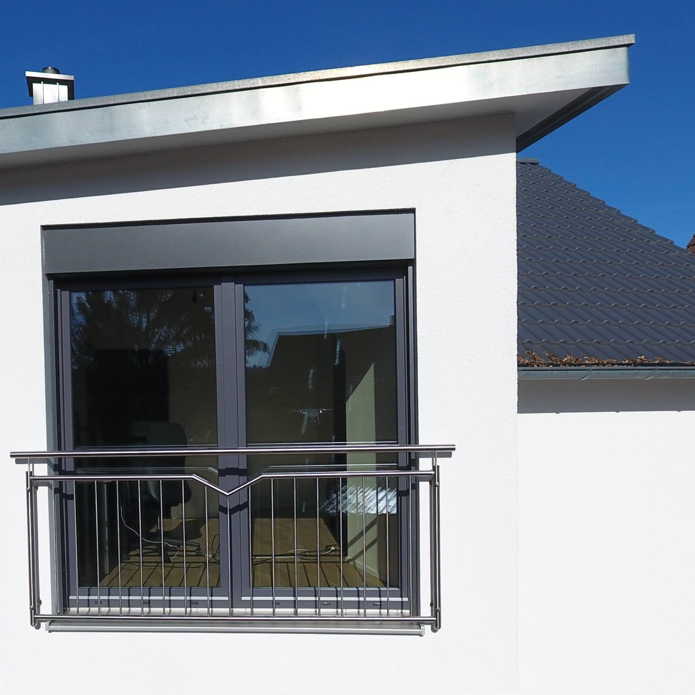 Balkone und Französische Balkone Fenstergitter - und Schutzgeländer - hochwertige Aluminiumgeländer Starnberg vom Allrounder Tausendsassa