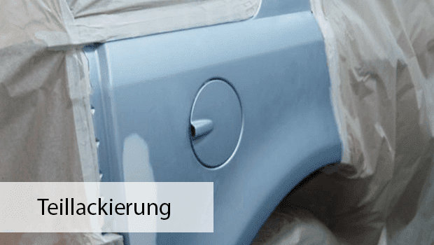 blaue-teillackierung - Weber AG Carrosserie + Wohnwagen in St. Gallen