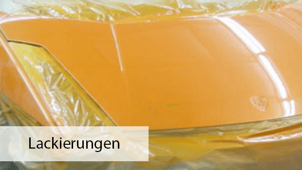 gelbe-lackierung-auto - Weber AG Carrosserie + Wohnwagen in St. Gallen