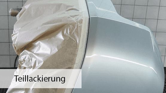 lackiern-teilstueck-auto - Weber AG Carrosserie + Wohnwagen in St. Gallen