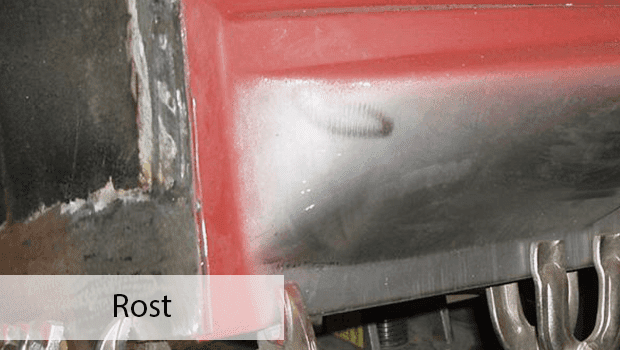 Rostige Autocarosserie - Weber AG Carrosserie + Wohnwagen in St. Gallen