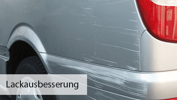 schaden-autolackierung-silbernes-auto - Weber AG Carrosserie + Wohnwagen in St. Gallen