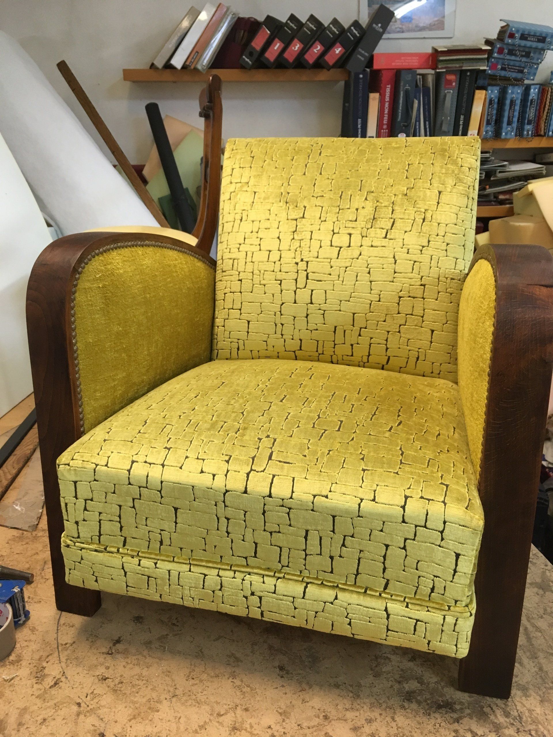 Réfection de fauteuil