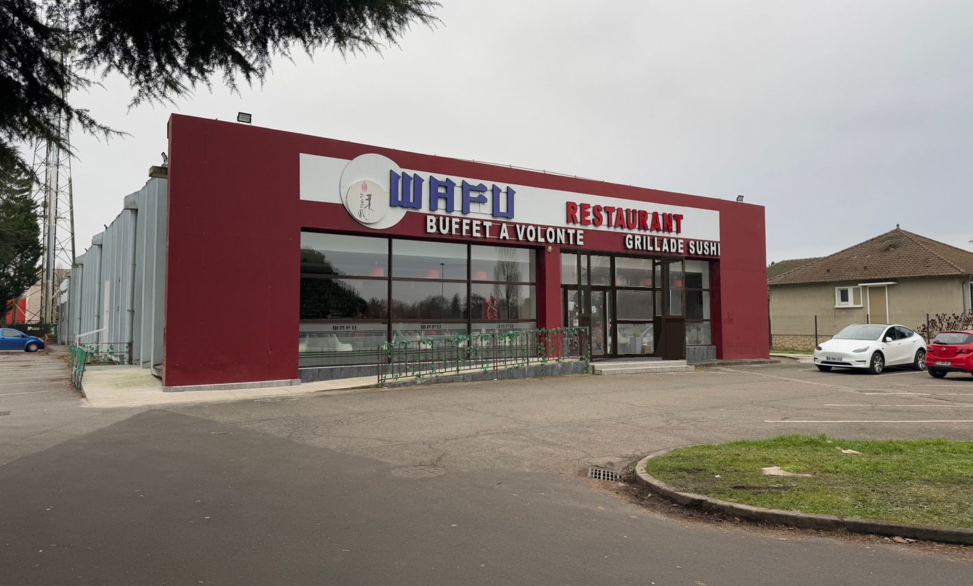Extérieur du restaurant WAFU.