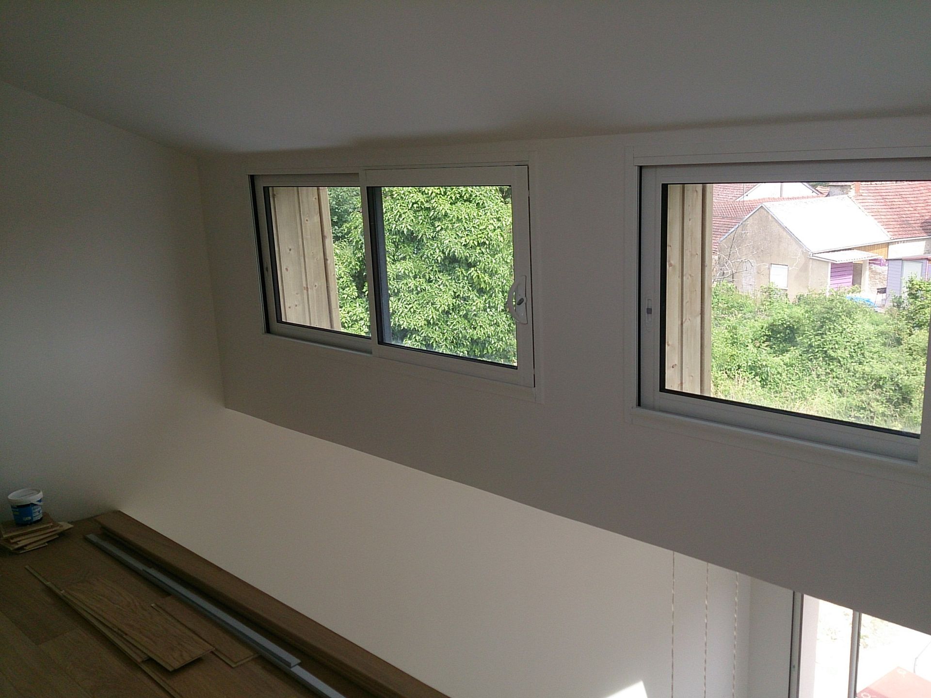 Intérieur de l'extension d'une maison dans le Vexin 04.
