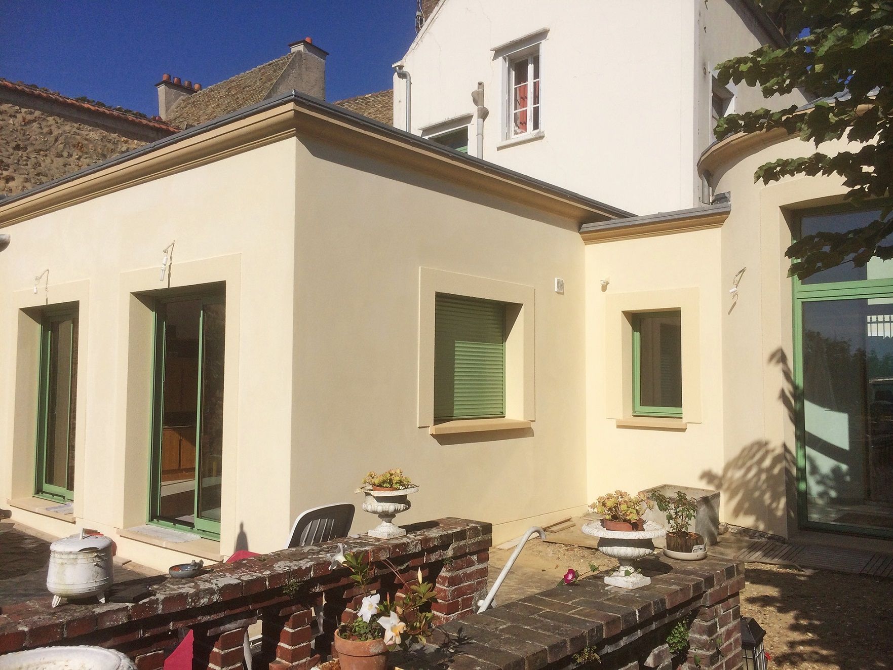 Réunion d’une maison et d’une grange à Neauphle-le-Château 03.