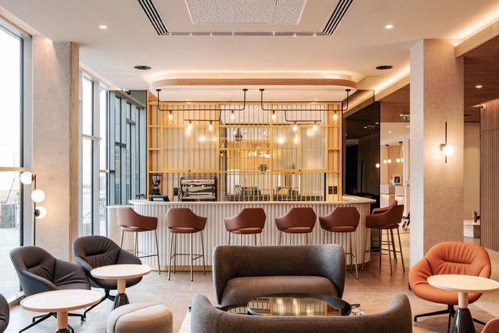 Intérieur d'un espace commun d'un hôtel