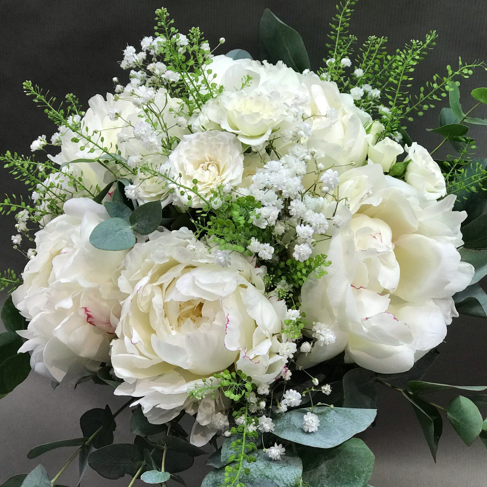 bouquet rose blanche