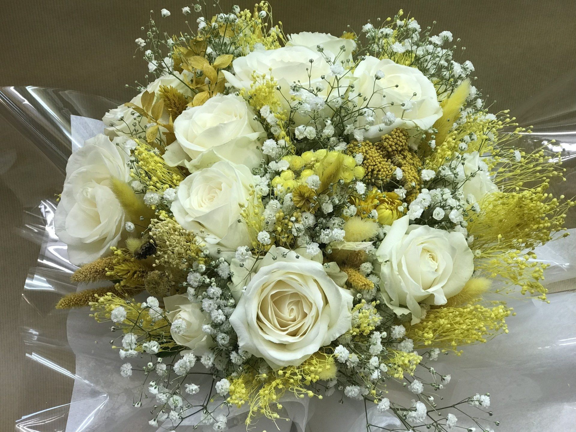 bouquets jaune unique