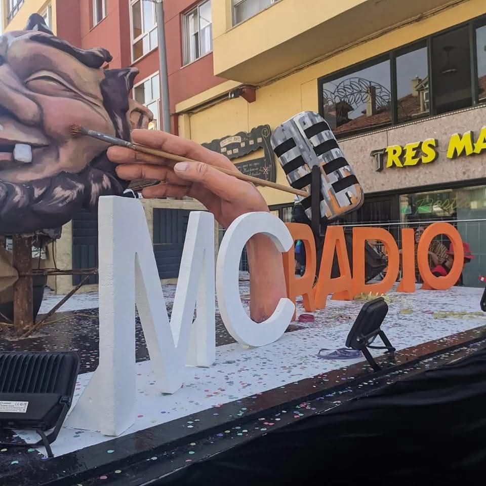 Una carroza del desfile de 