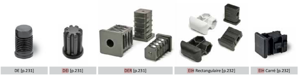 Accessoires de fixation