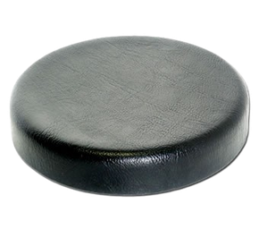 Assise noire pour fauteuil rond