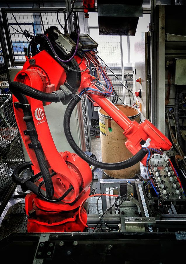 Machine industrielle pour automatiser des tâches.