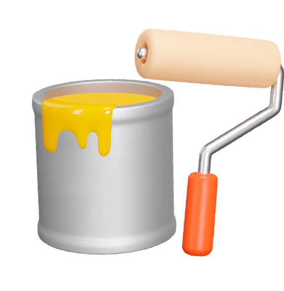 Un pot de peinture
