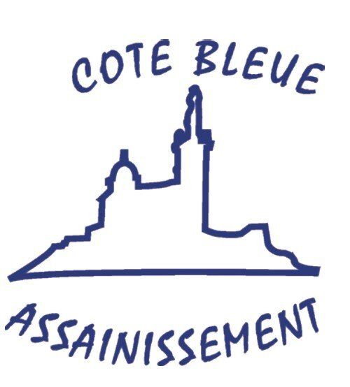 Logo Côte Bleue Assainissement