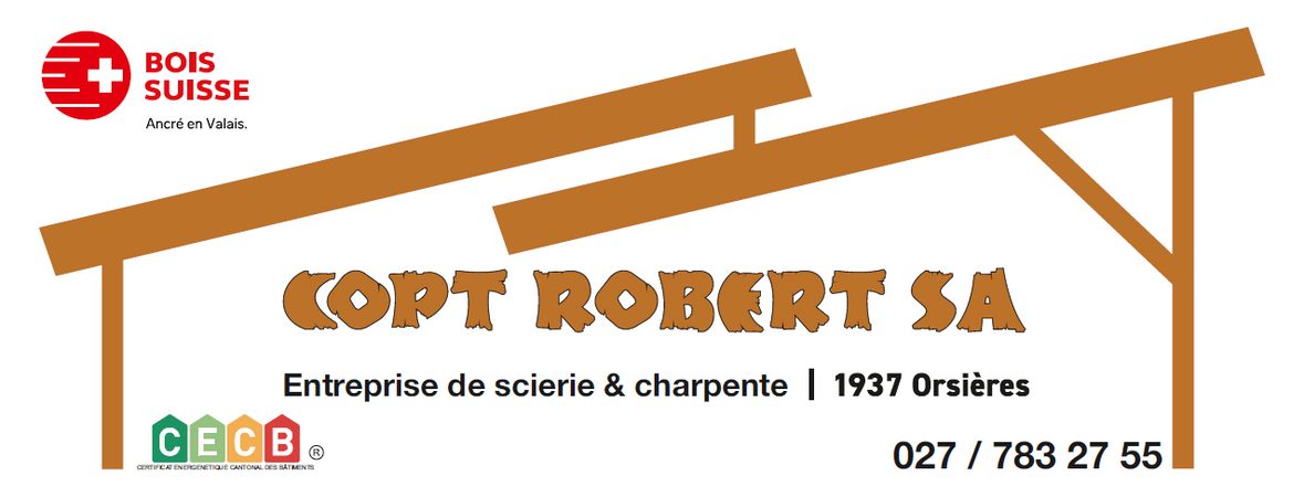 Copt Robert SA | Scierie - charpente et chantiers en altitude | Orsières