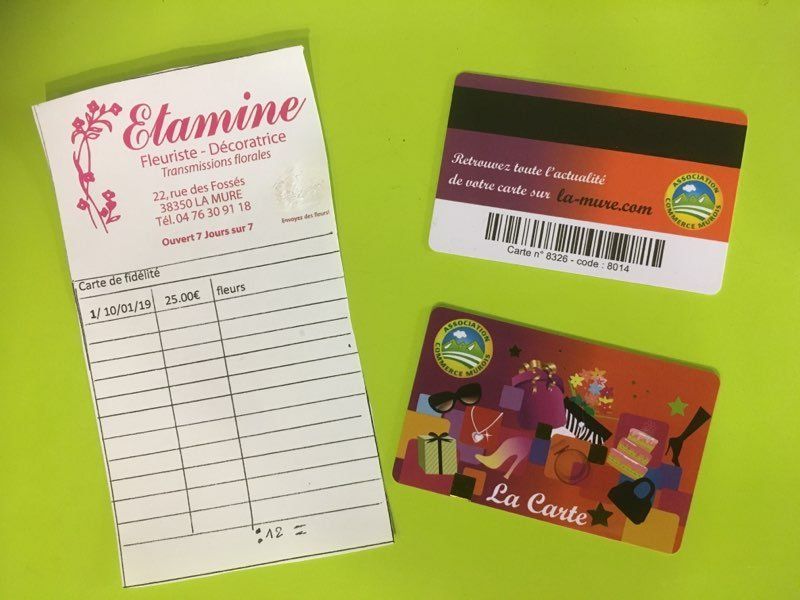 Cartes de fidélité