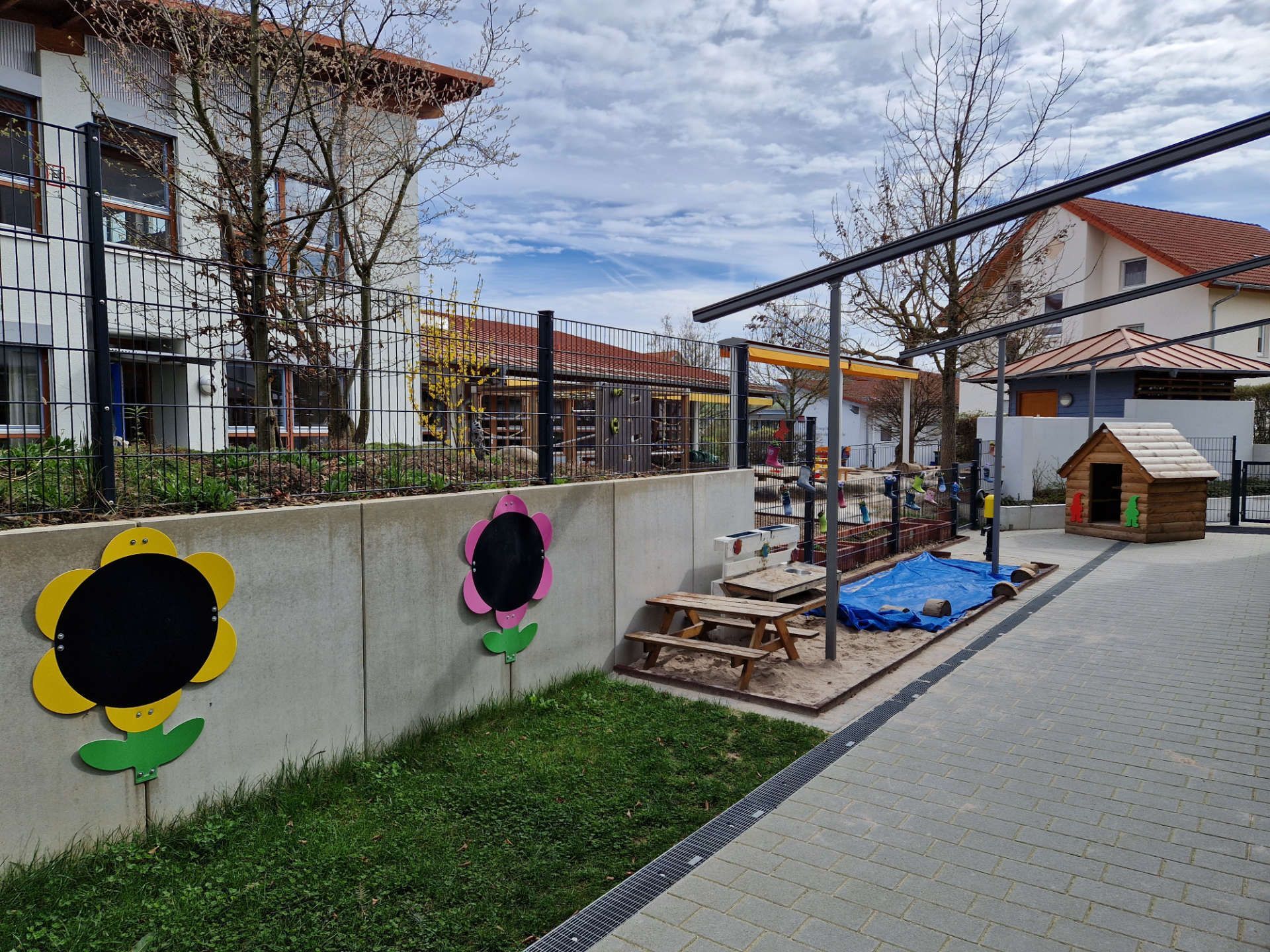 Garten und Spielplatz der Krippe St. Franziskus