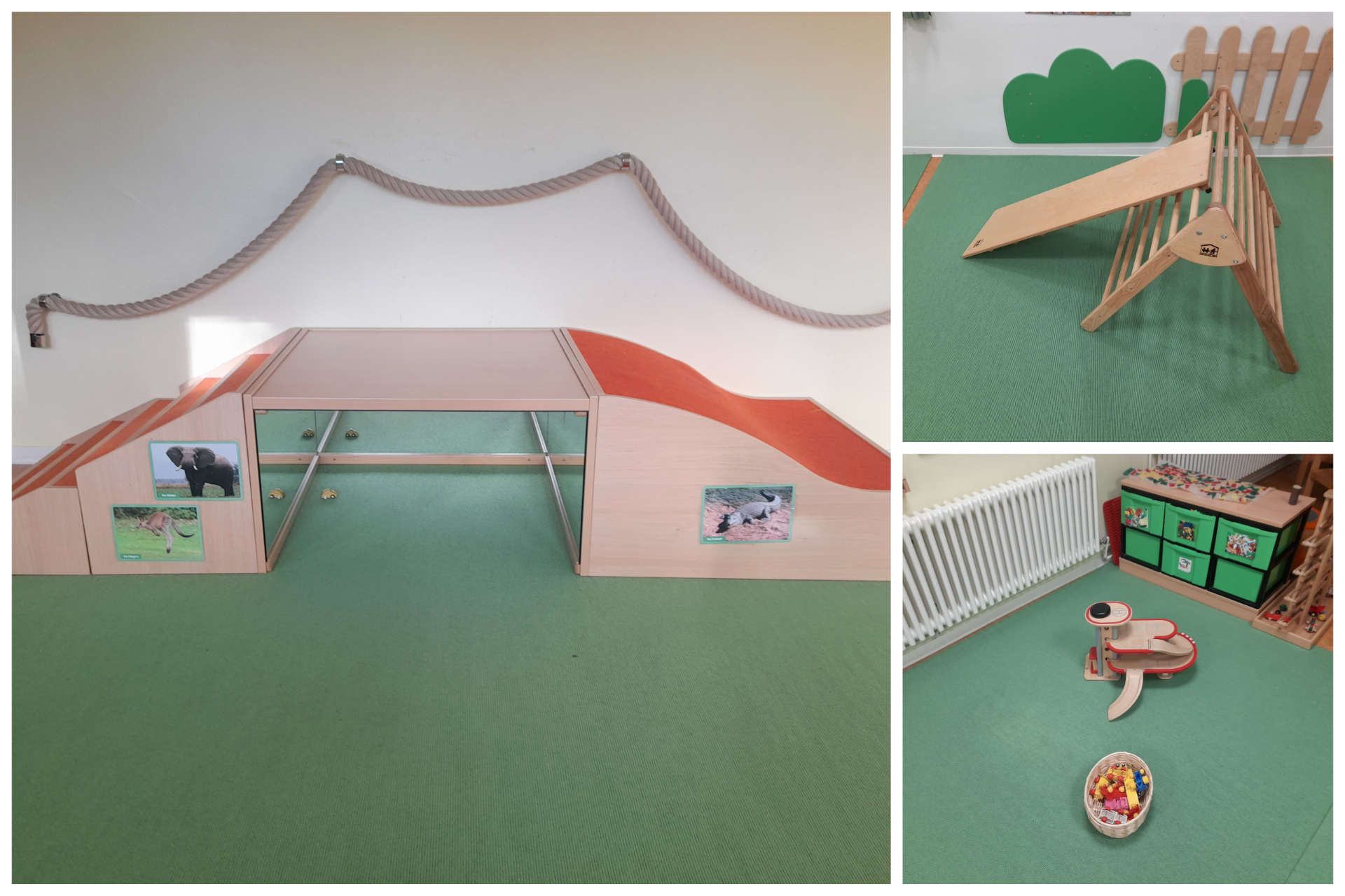 Spielzimmer der Käfergruppe in der Krippe St. Elisabeth