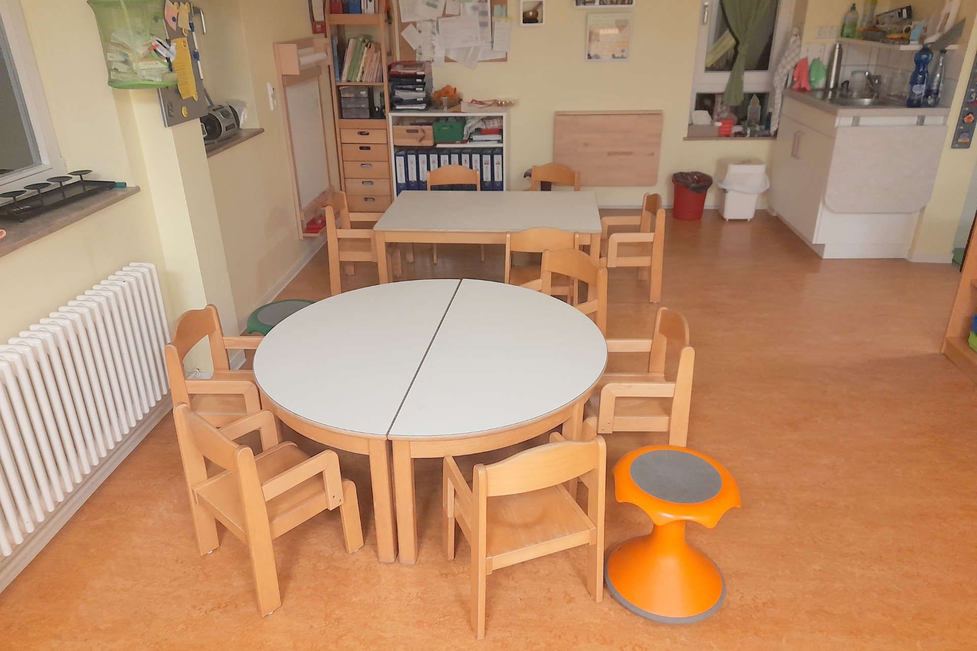 Sitzecke der Käfergruppe in der Krippe St. Elisabeth