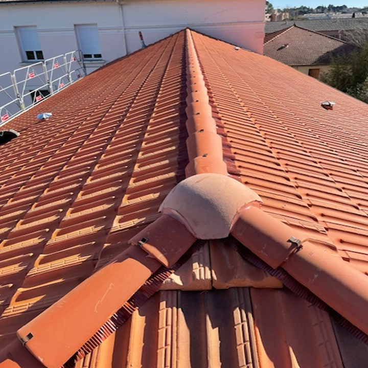 Mise en place des tuilles