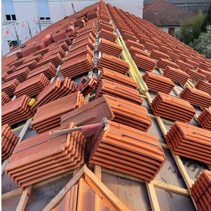 Préparation de réparation pour le toit