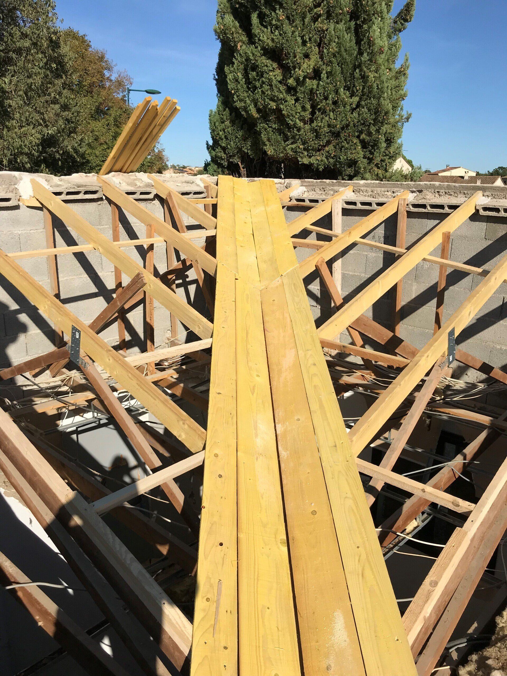 Charpente assemblée
