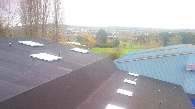 Étanchéité sur bac acier