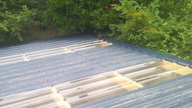 Couverture sèche en bac acier