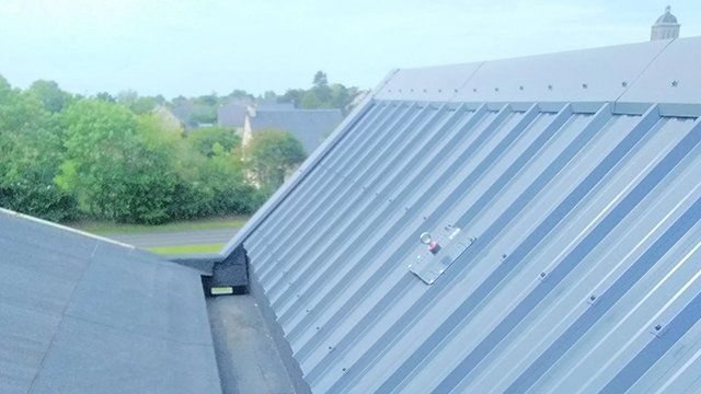 Couverture de toit réalisée par Bessin Étanchéité