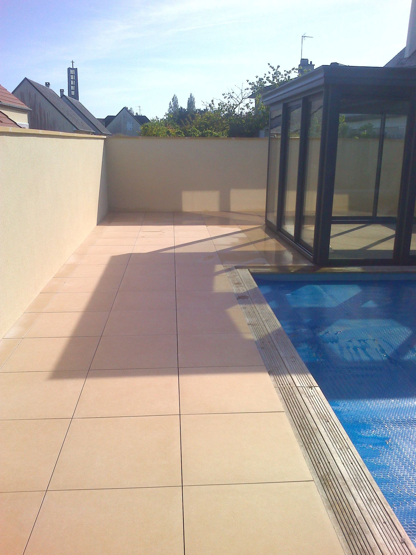 Réalisation d'une étanchéité à Grandcamp-Maisy