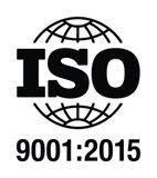 Logo du certificat ISO 9001 version 2015.