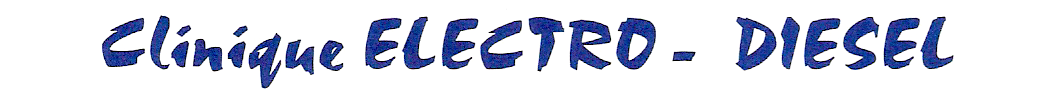 Logo de Clinique ELECTRO - DIESEL.