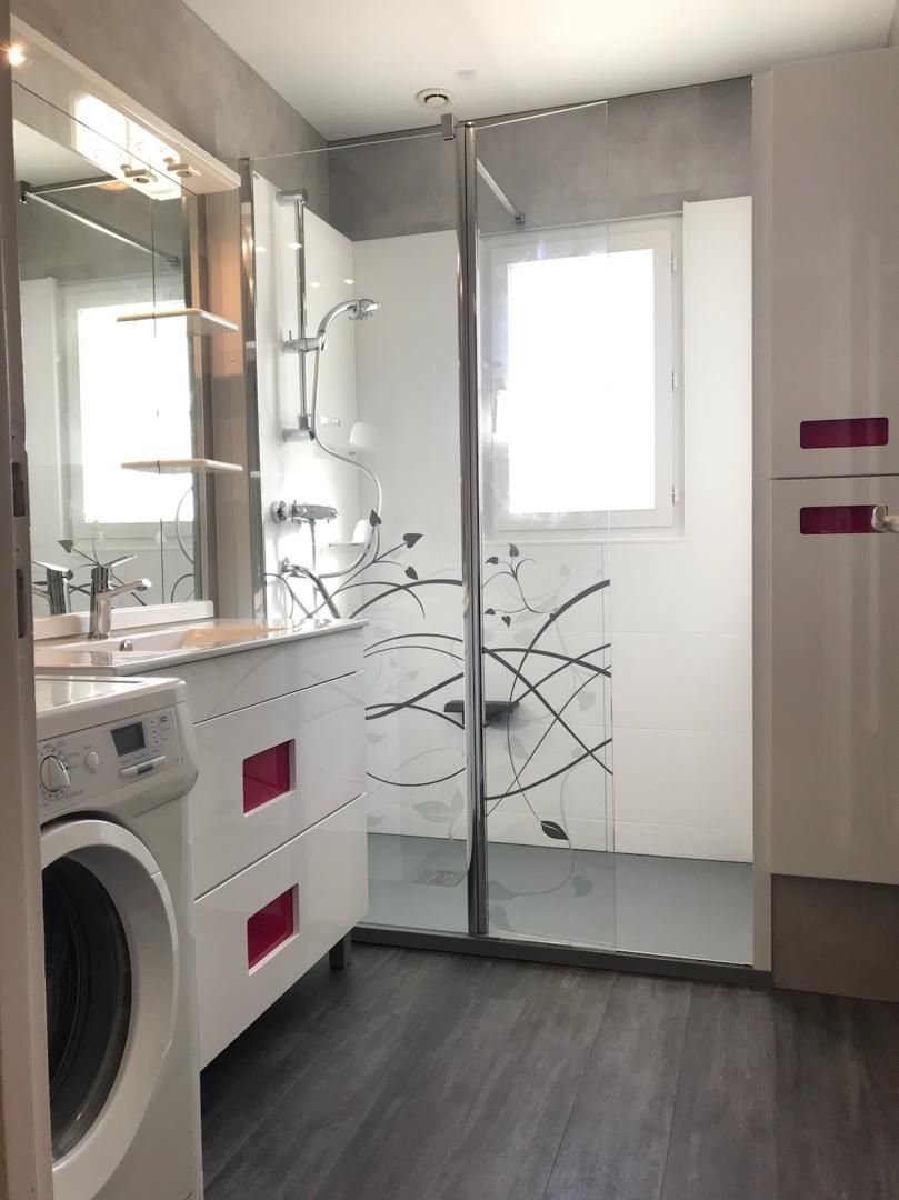 Douche avec parois