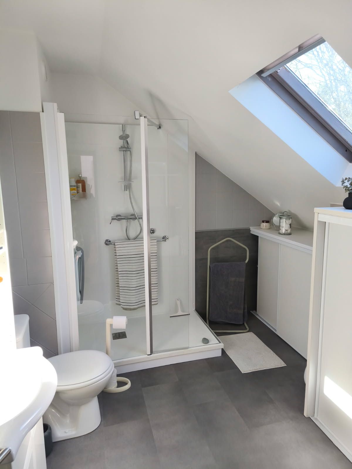 Douche sur mesure