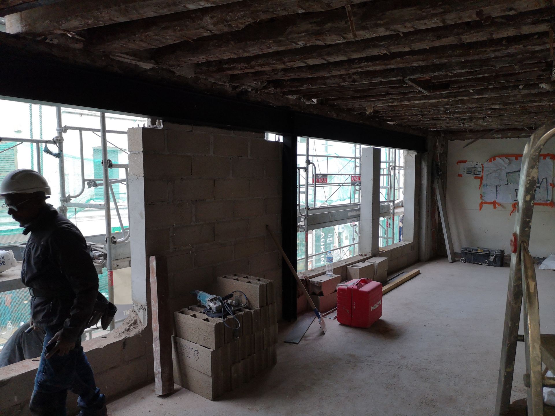 Travaux de maçonnerie