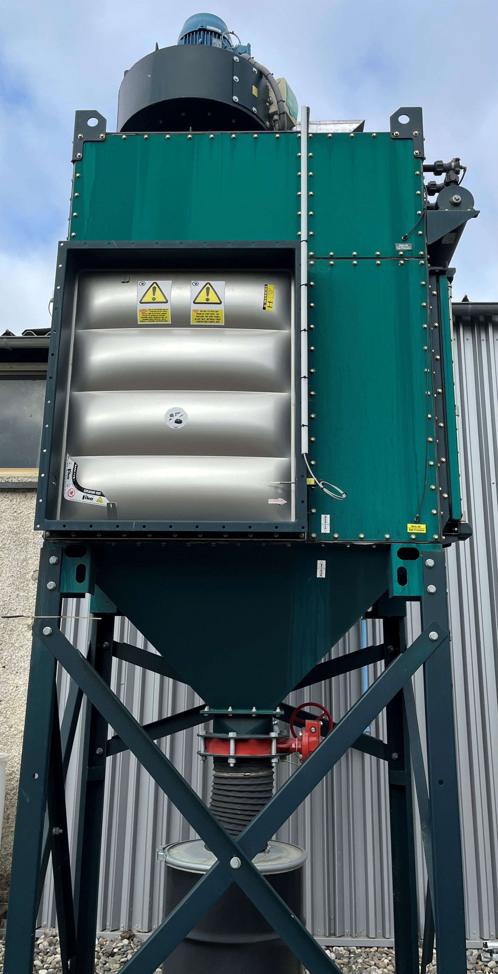 Silo, traitement d'air