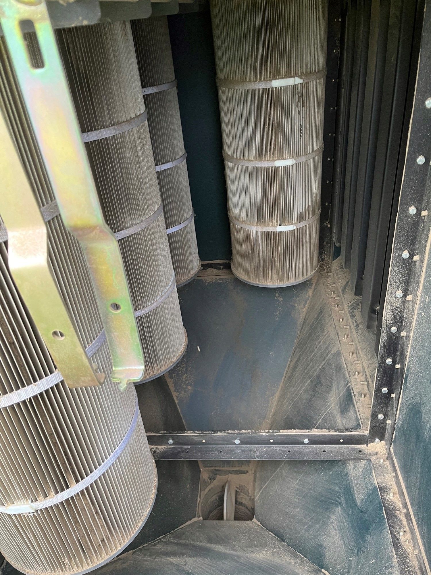 Silo, aspiration d'air