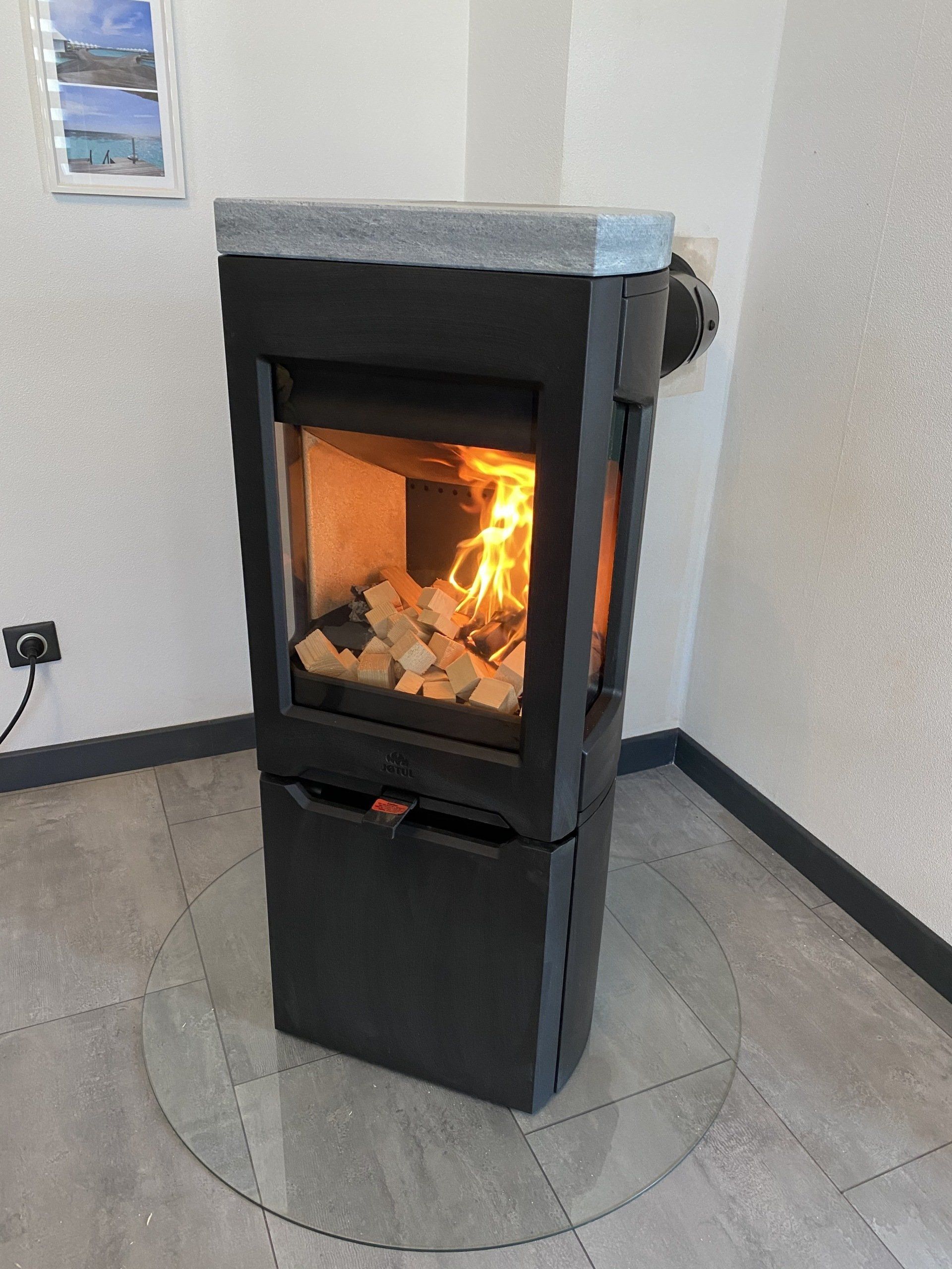 poêle jotul installé par buckel sarl