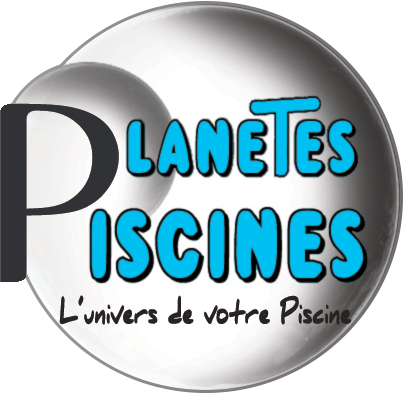 Logo pour Planet Piscines avec le texte 