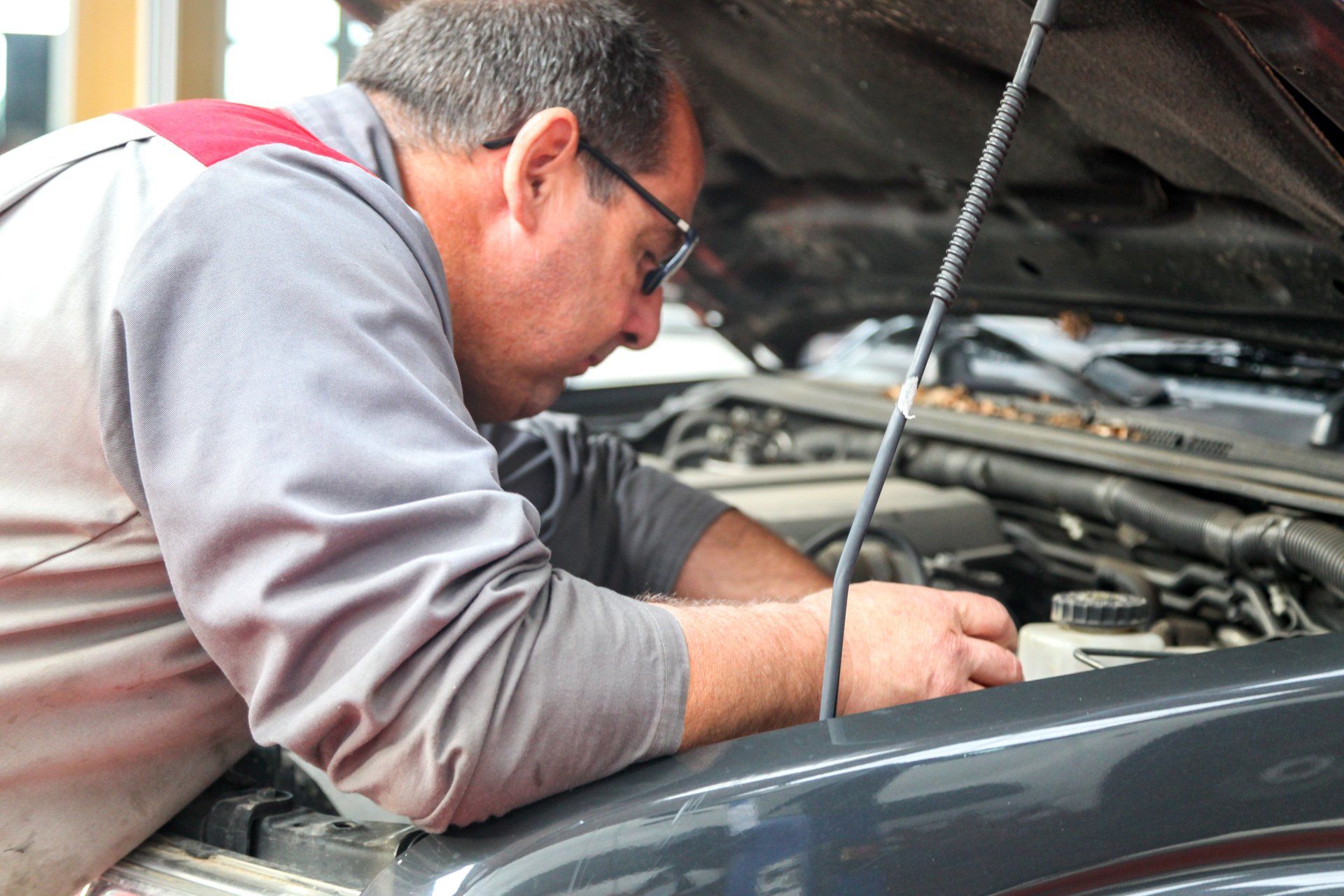 Entretien d'un moteur de voiture