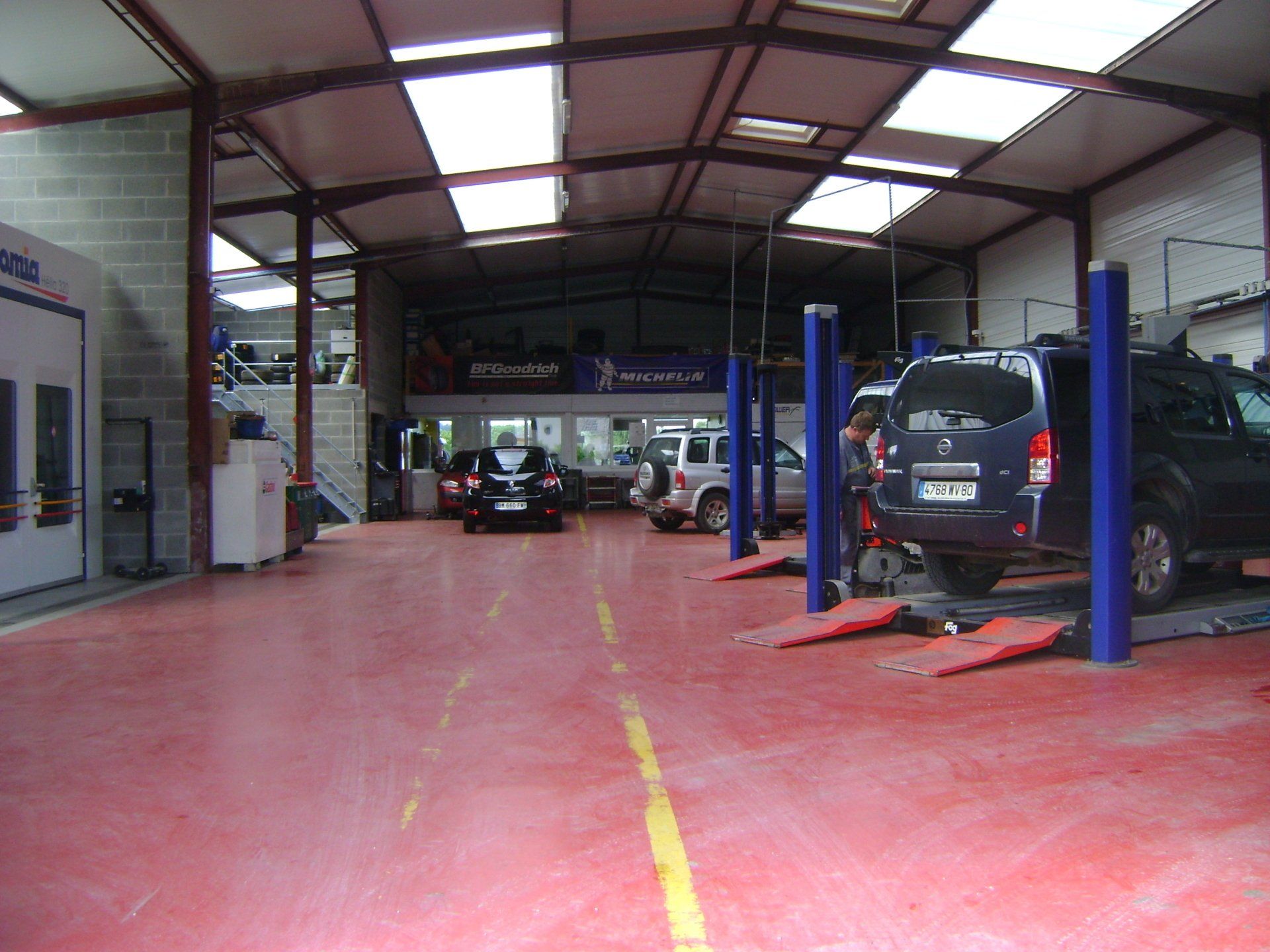 Intérieur du garage Thirard