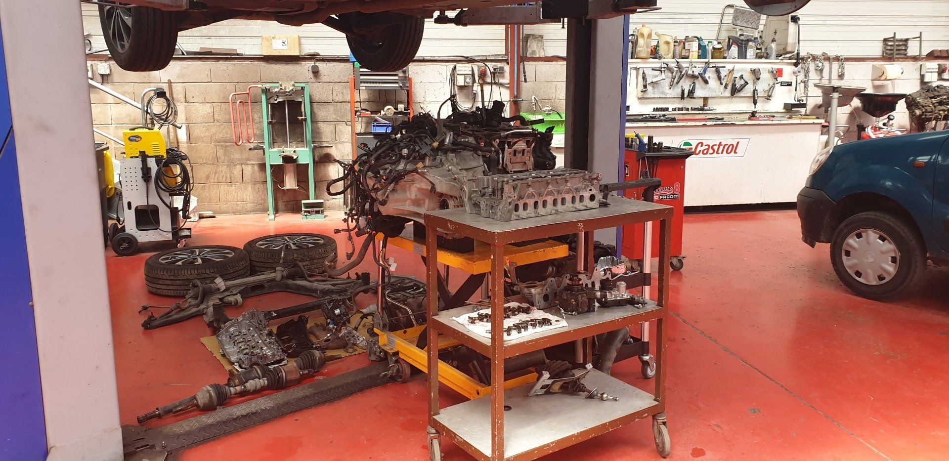 Réparation de moteur