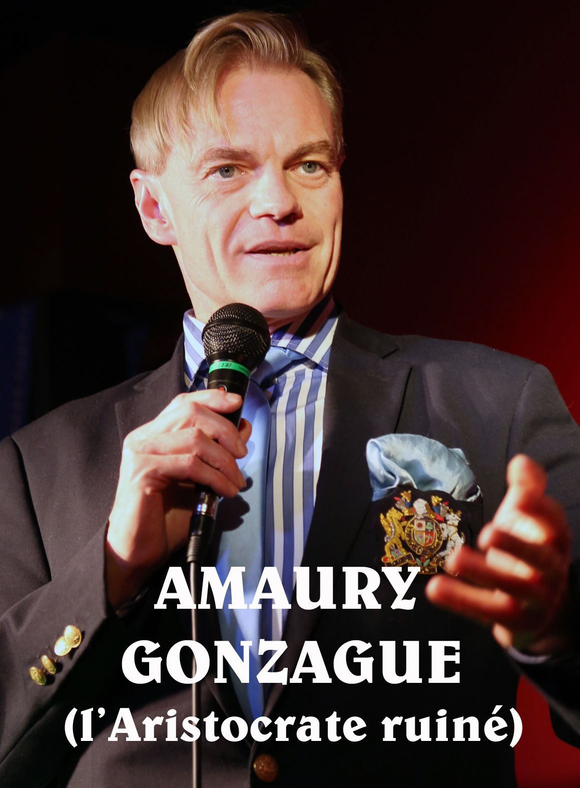 Humoriste Amaury Gonzague