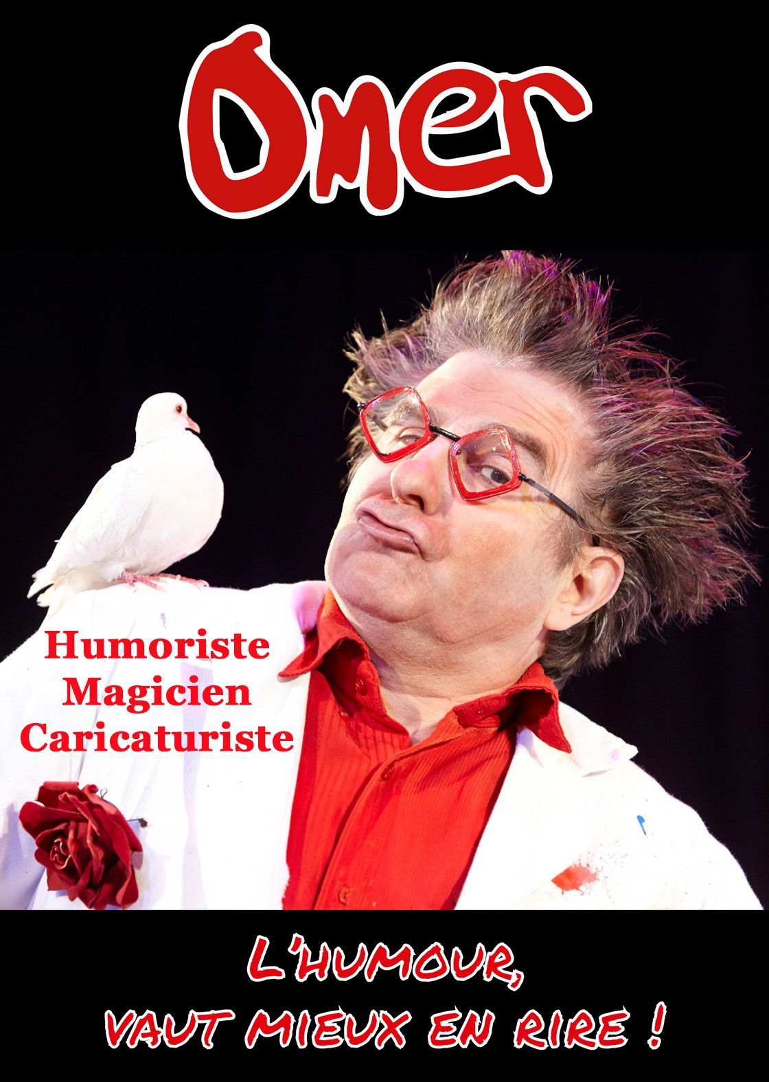 Humoriste magicien caricaturiste Omer