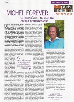 Article dans Paris Montmartre Forever