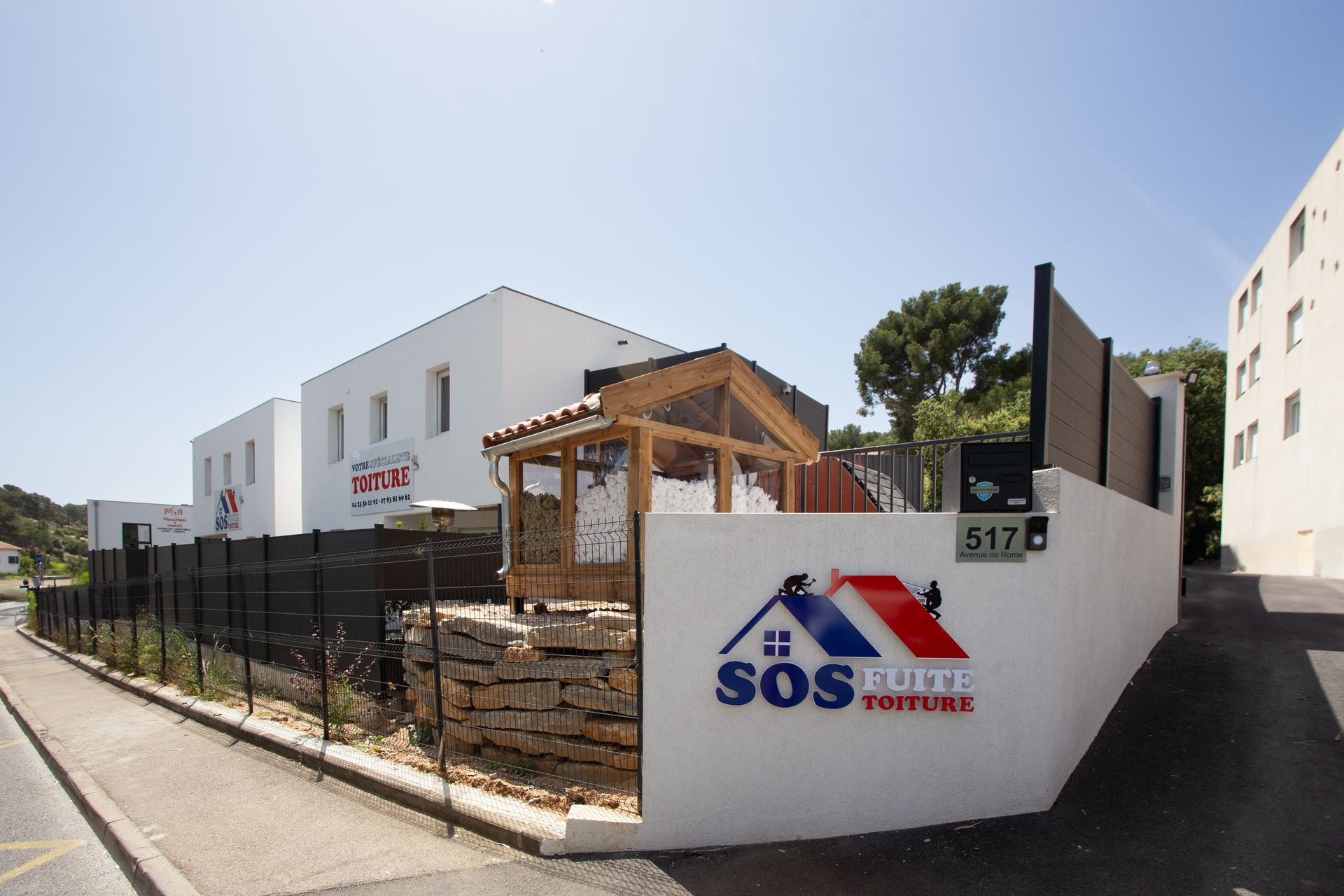 Devanture de SOS Fuite Toiture